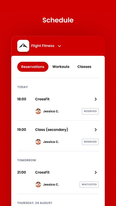 Flight Fitness Screenshot