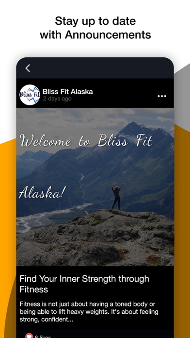 Bliss Fit Alaska Screenshot