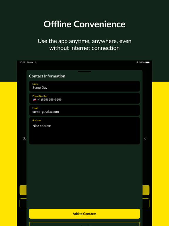 Screenshot #5 pour CardScanner: Scan New Contacts