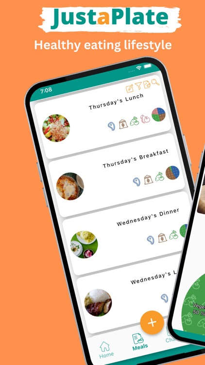 JustaPlate: Meal Tracker