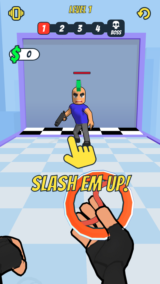 #2. Merge And Slash (iOS) Podle: LIPSAR STUDIO, OOO