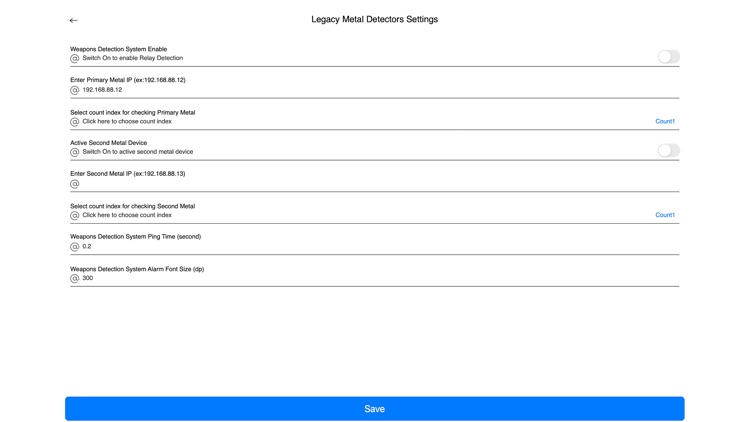 Weapons Detection System