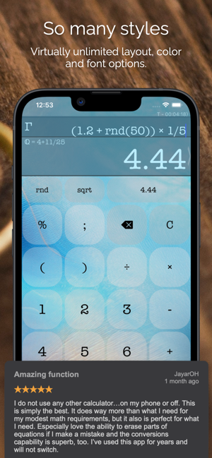 Calculatrice intelligente CALC ± Capture d'écran