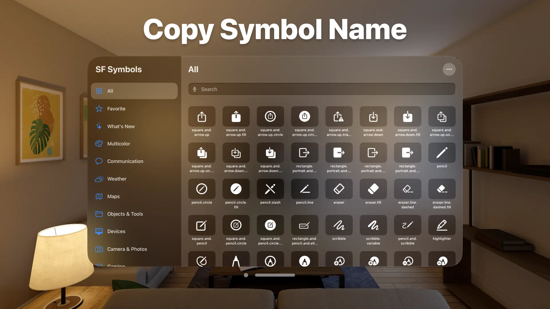 Symbols Explorer screenshot 2