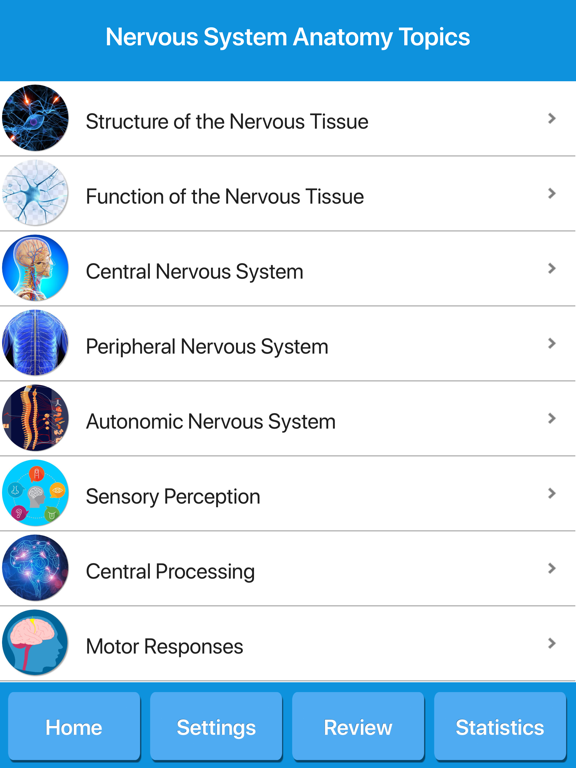 Screenshot #5 pour Human Nervous System Anatomy