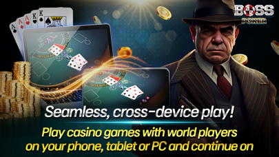 Screenshot #2 pour Boss Poker-Casino Slots Games