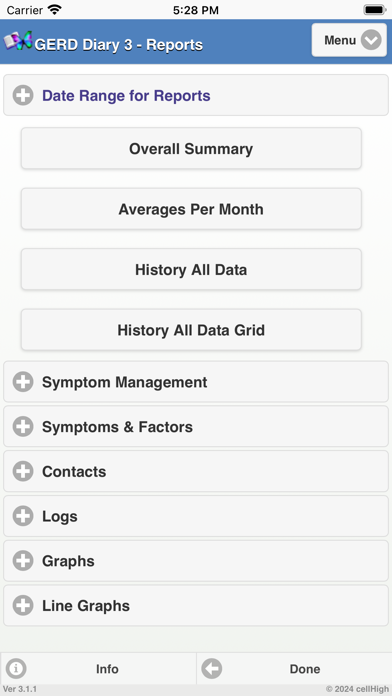 GERD Diary 3 Screenshot