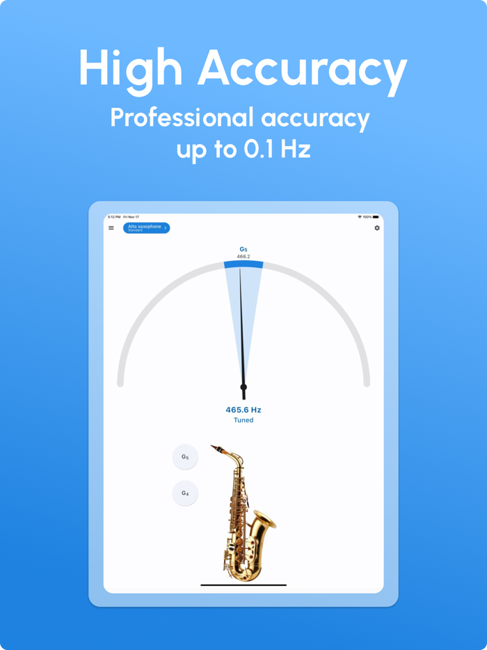 Saxophone Tuner - LikeTones