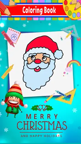 Game screenshot Christmas Colouring book Games mod apk