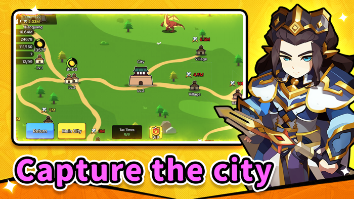 Merge heroes -idle war