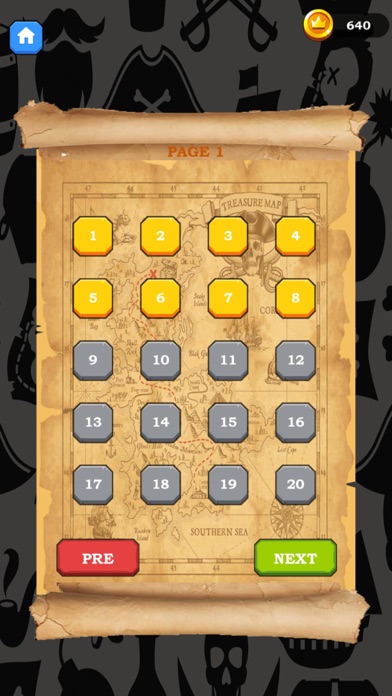 Pirate Treasure: Pull the Pin Screenshot