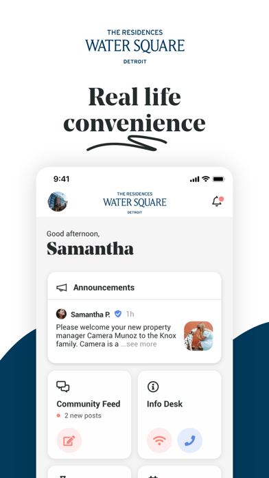 Screenshot 1 of The Residences at Water Square App