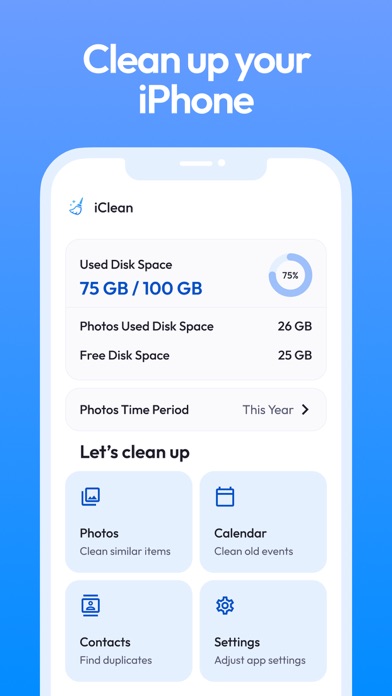 iClean - Phone Storage Cleaner Screenshot