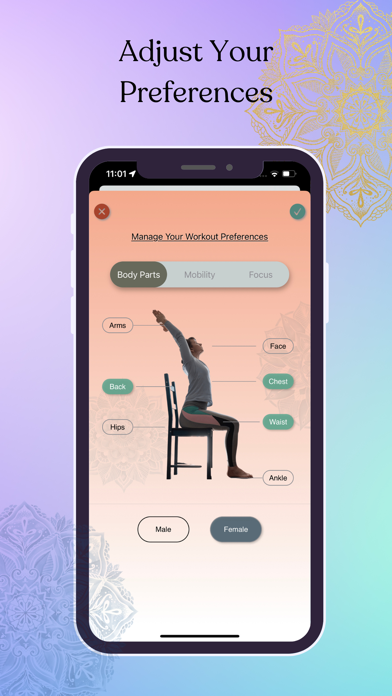 Oseterics Yoga | Active Aging Screenshot