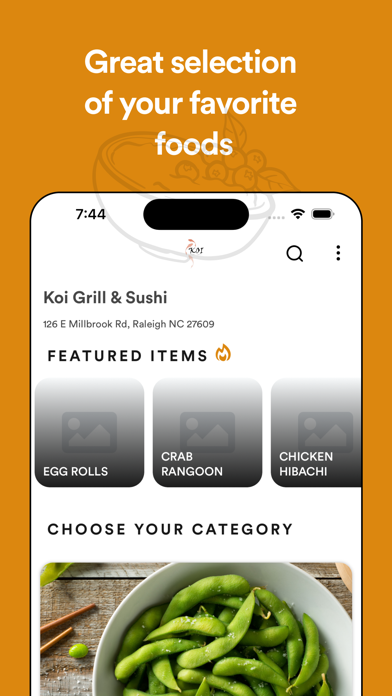 Koi Grill & Sushi Screenshot