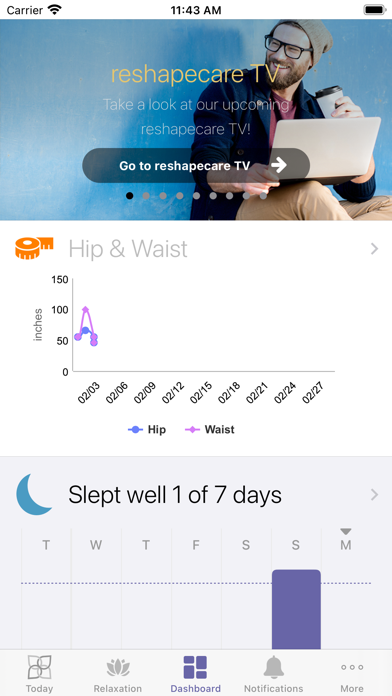 reshapecare Screenshot