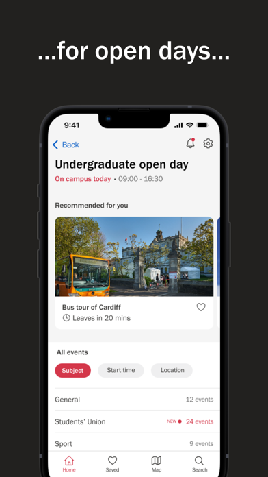 Visit Cardiff University Screenshot