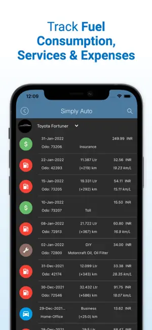 Captura 3 Simply Auto-mantenimiento auto iphone