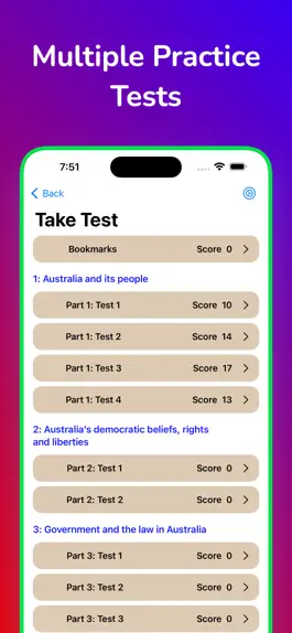 Game screenshot Australian Citizenship Test. apk