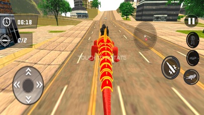 Crocodile Robot Car Game 3D Screenshot