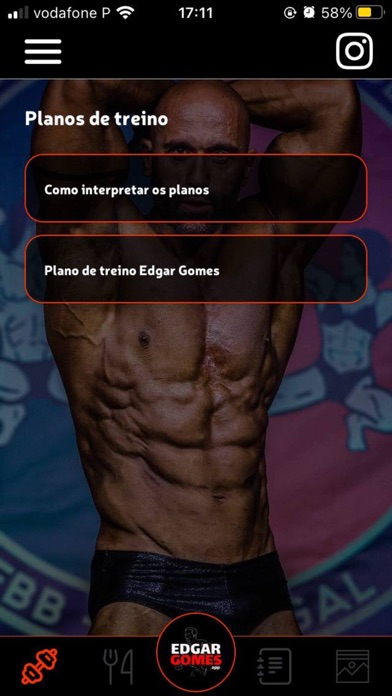 Edgar Gomes Sports Coach Screenshot
