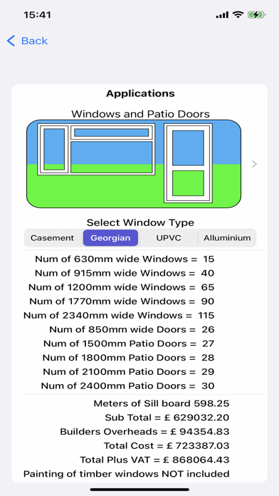 JobCost Screenshot