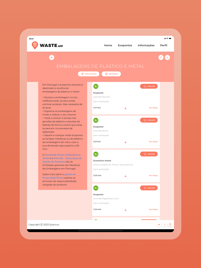 ‎WasteApp Screenshot