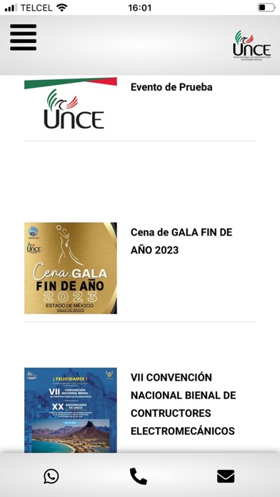 UNCE Screenshot