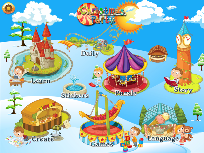 Christmas Games Kids Toy Party