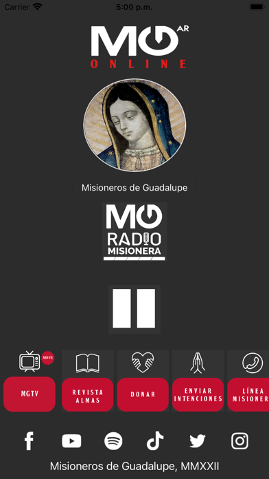 MG Online Screenshot