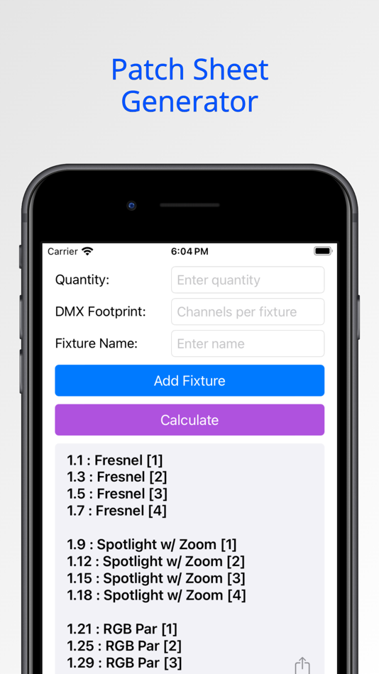#3. DMX Toolbox (iOS) Podle: Spencer Halse