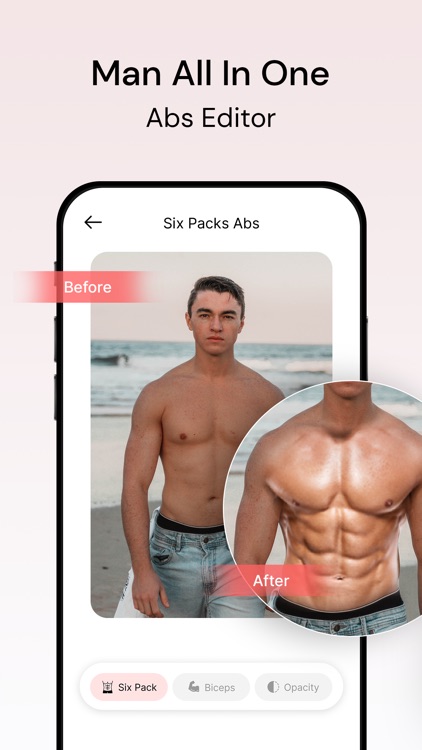 Six Packs Abs Photo Editor