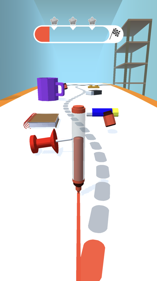 #1. Draw Around 3D (iOS) 由: Rania Mahmoud