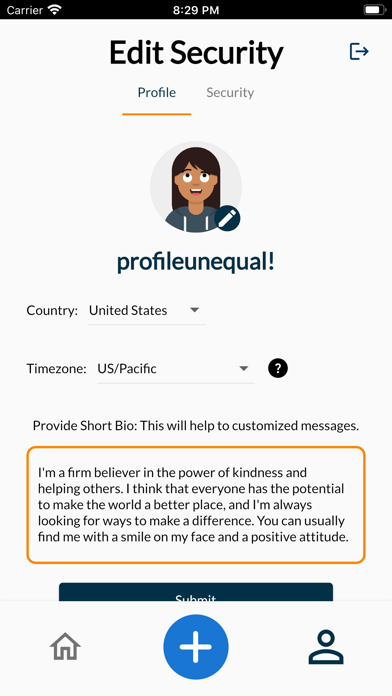 Sangha Social Media Screenshot