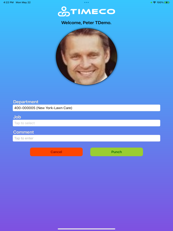 #5. TIMECO Tablet (iOS) Podle: Humanity.com, LLC
