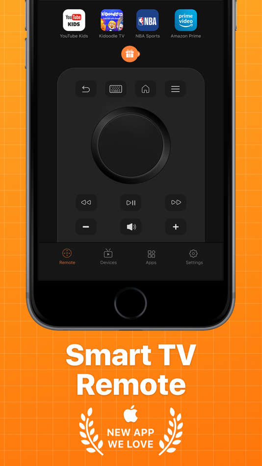 #1. FireStick Universal TV Remote (iOS) 由: PIRON APPS