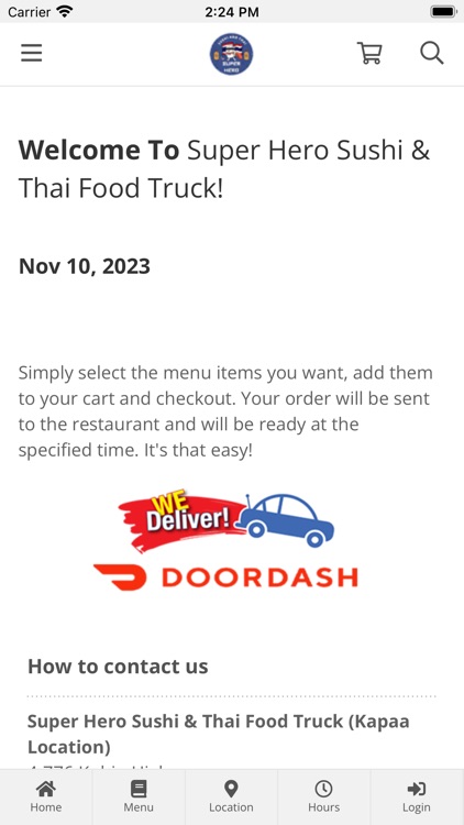 Super Hero Sushi & Thai Food