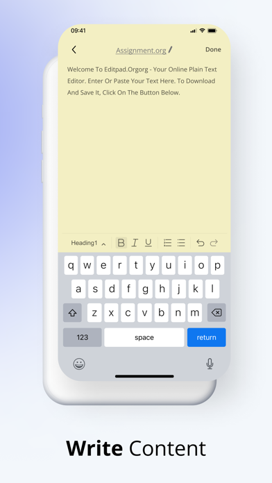 Editpad - Text Editor Screenshot
