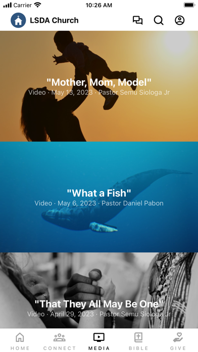 Leesburg SDA Church Screenshot
