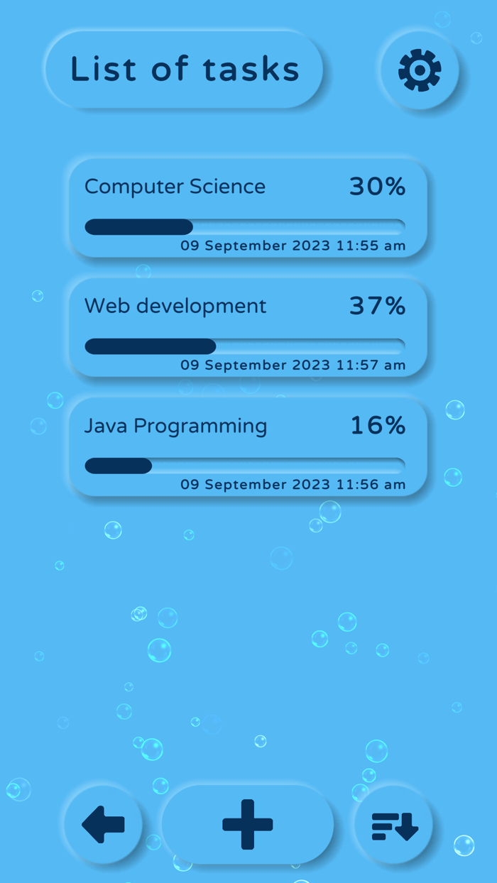 Simple Progress Tracker