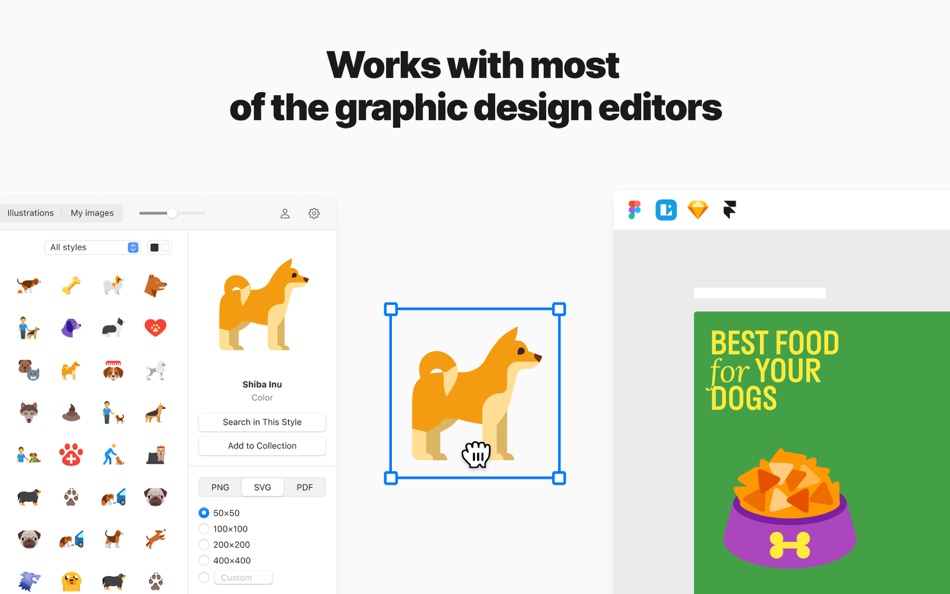 #6. Pichon Icons - Graphic Design (macOS) By: Icons8 LLC