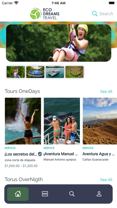 EcoDreamsTravel Screenshot