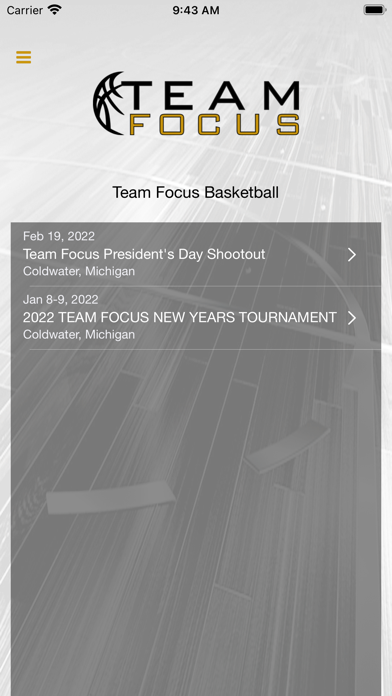 Team Focus Basketball Screenshot