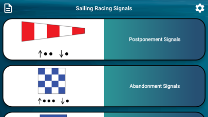Sailboat Racing Signals Screenshot