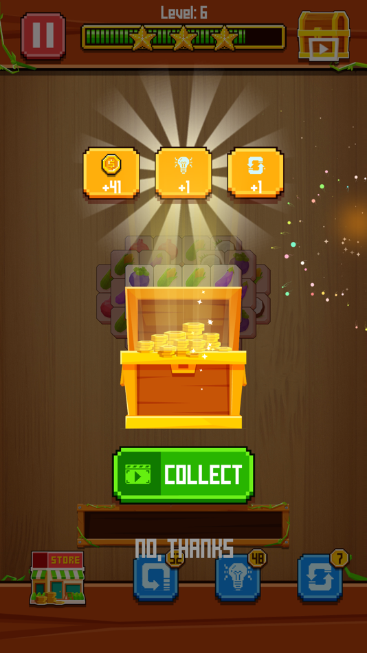 #4. Tile Match Triple (iOS) 由: CASUALBRAINS COMPANY LIMITED