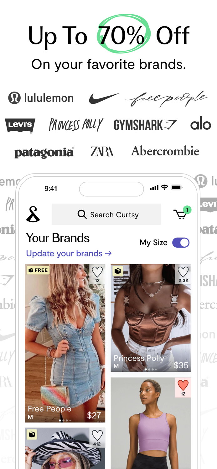 Curtsy — Thrifting Delivered