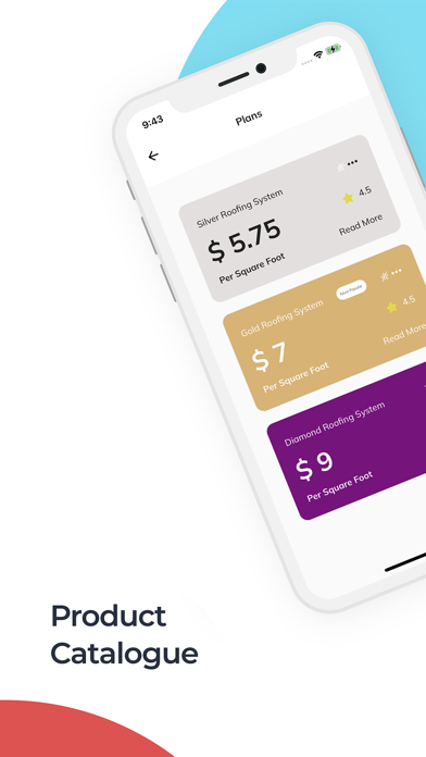 Terrain Sales App Screenshot