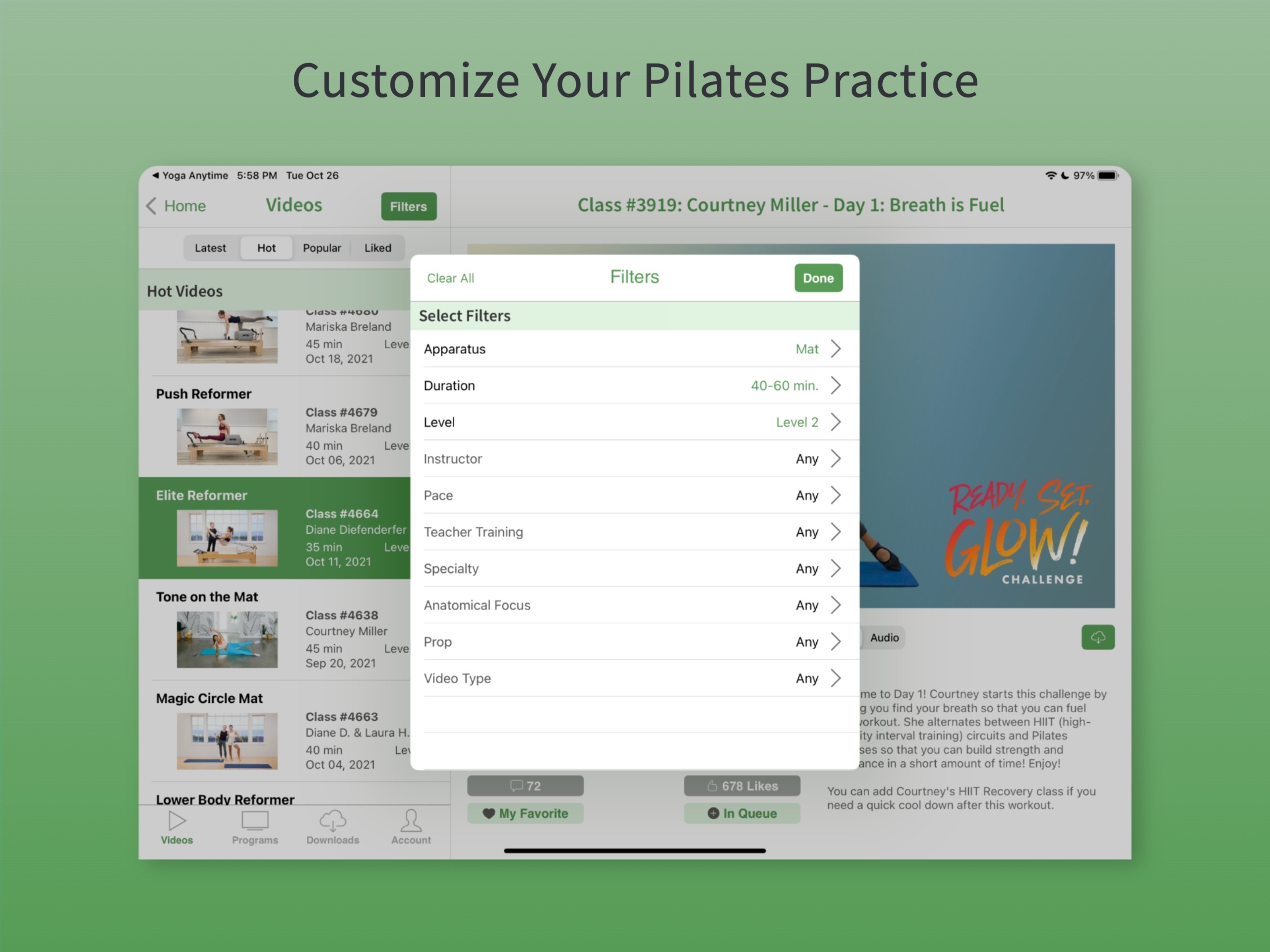 Pilates Anytime Workoutsのおすすめ画像5