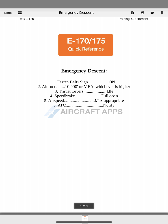 E170-175 Type Rating Prep