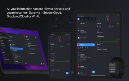 Password Manager - mSecure 6 screenshot 2